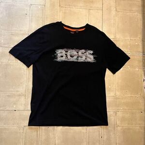 Hugo Boss Men's Logo Artwork Relaxed-Fit T-shirt size large